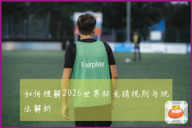 如何理解2026世界杯竞猜规则与玩法解析